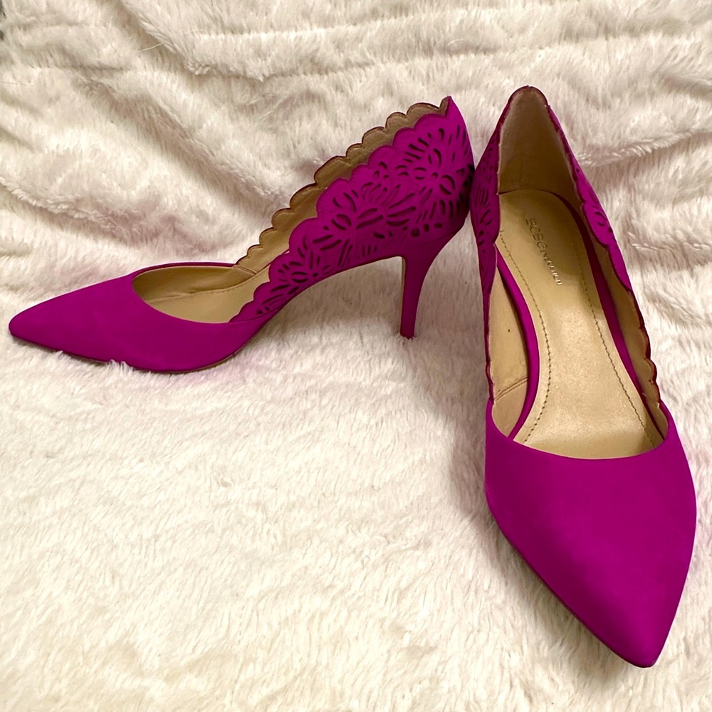 BCBGeneration magenta Heels